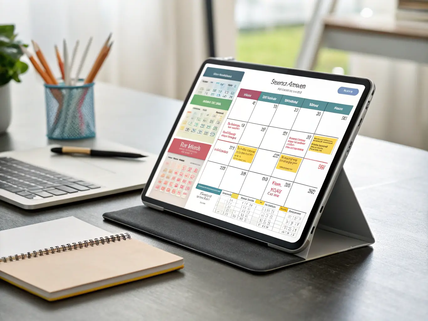 A detailed study plan laid out on a desk, highlighting key milestones and learning objectives. The plan is tailored to the individual's career goals and skill development needs.