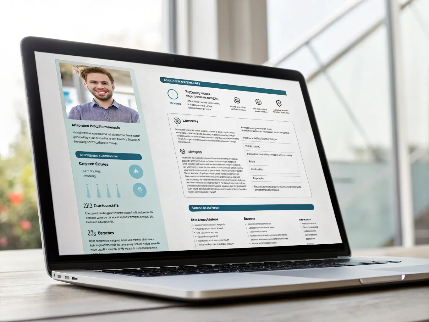 A professionally formatted resume with highlighted skills and achievements, showcasing a candidate's qualifications.